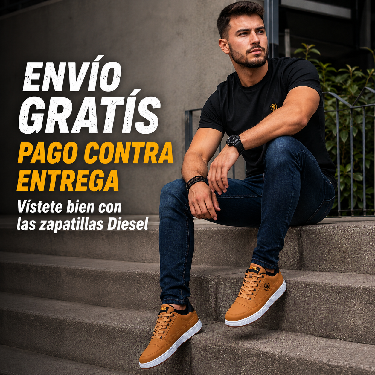 ZAPATO DIESEL SPORT PARA CABALLERO | LOOK URBANO