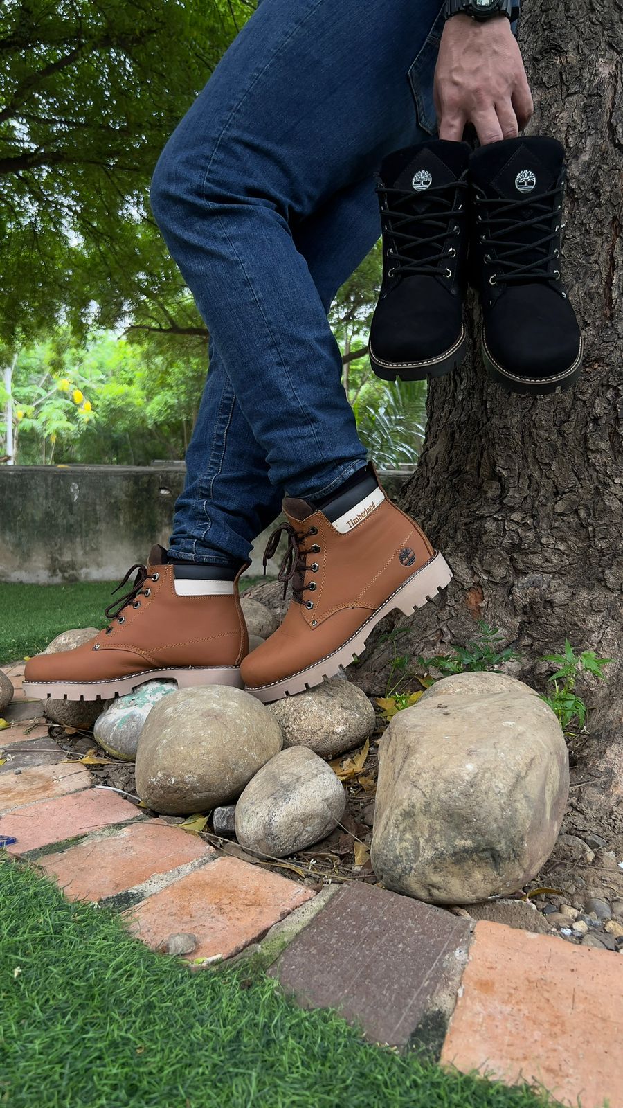 BOTA TIMBERLAND CLASICA CUERO + CAJA