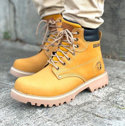 BOTA BRAHMA CLASICA CUERO + CAJA | BOTA CON CUERO GENUINO DE ALTA CALIDAD ⚜️