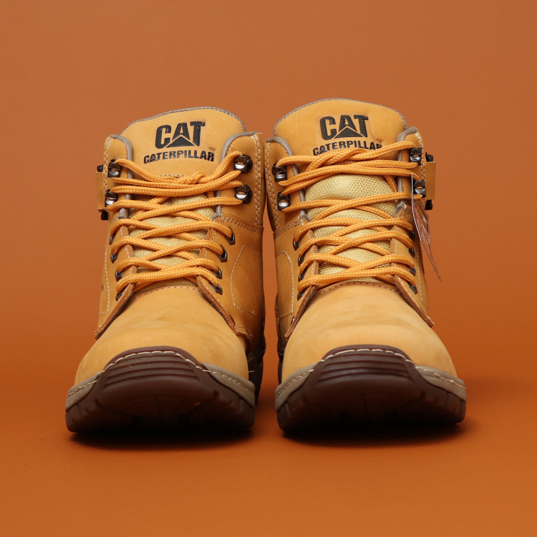 BOTA CATERPILLAR WORK 100% CUERO