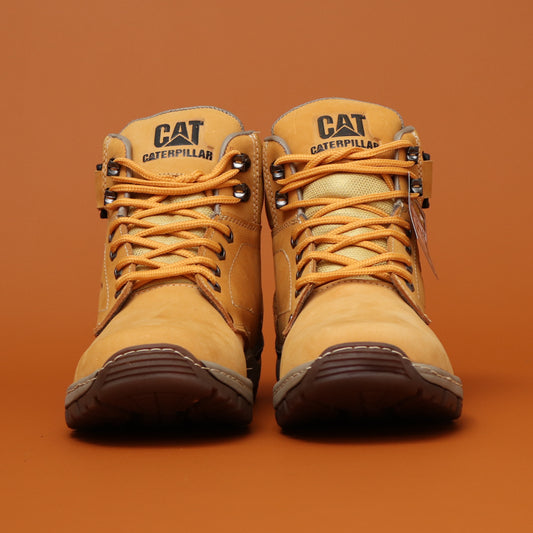 BOTA CATERPILLAR WORK 100% CUERO