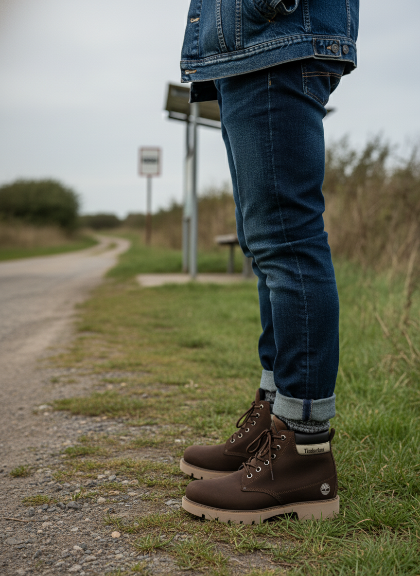 BOTA TIMBERLAND CLASICA CUERO + CAJA