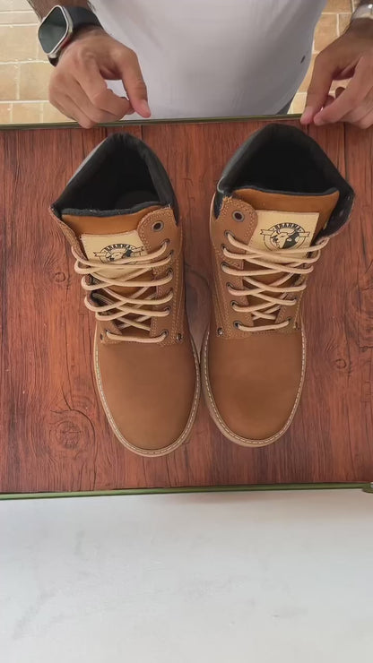 BOTA BRAHMA CLASICA CUERO + CAJA | BOTA CON CUERO GENUINO DE ALTA CALIDAD ⚜️