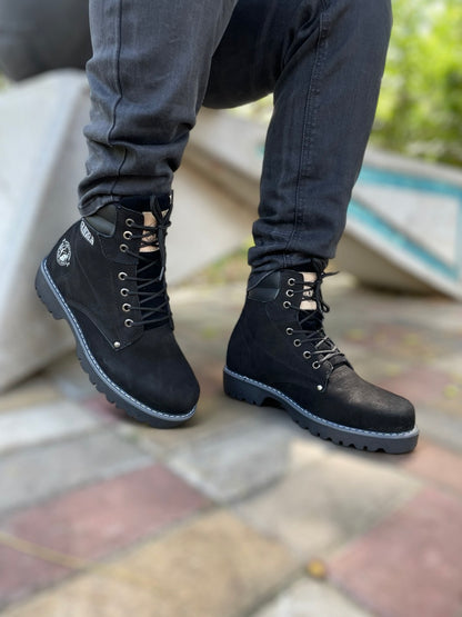 BOTA BRAHMA CLASICA CUERO + CAJA | BOTA CON CUERO GENUINO DE ALTA CALIDAD ⚜️