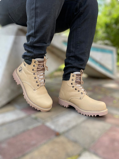 BOTA BRAHMA CLASICA CUERO + CAJA | BOTA CON CUERO GENUINO DE ALTA CALIDAD ⚜️