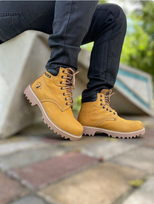 BOTA BRAHMA CLASICA CUERO + CAJA | BOTA CON CUERO GENUINO DE ALTA CALIDAD ⚜️