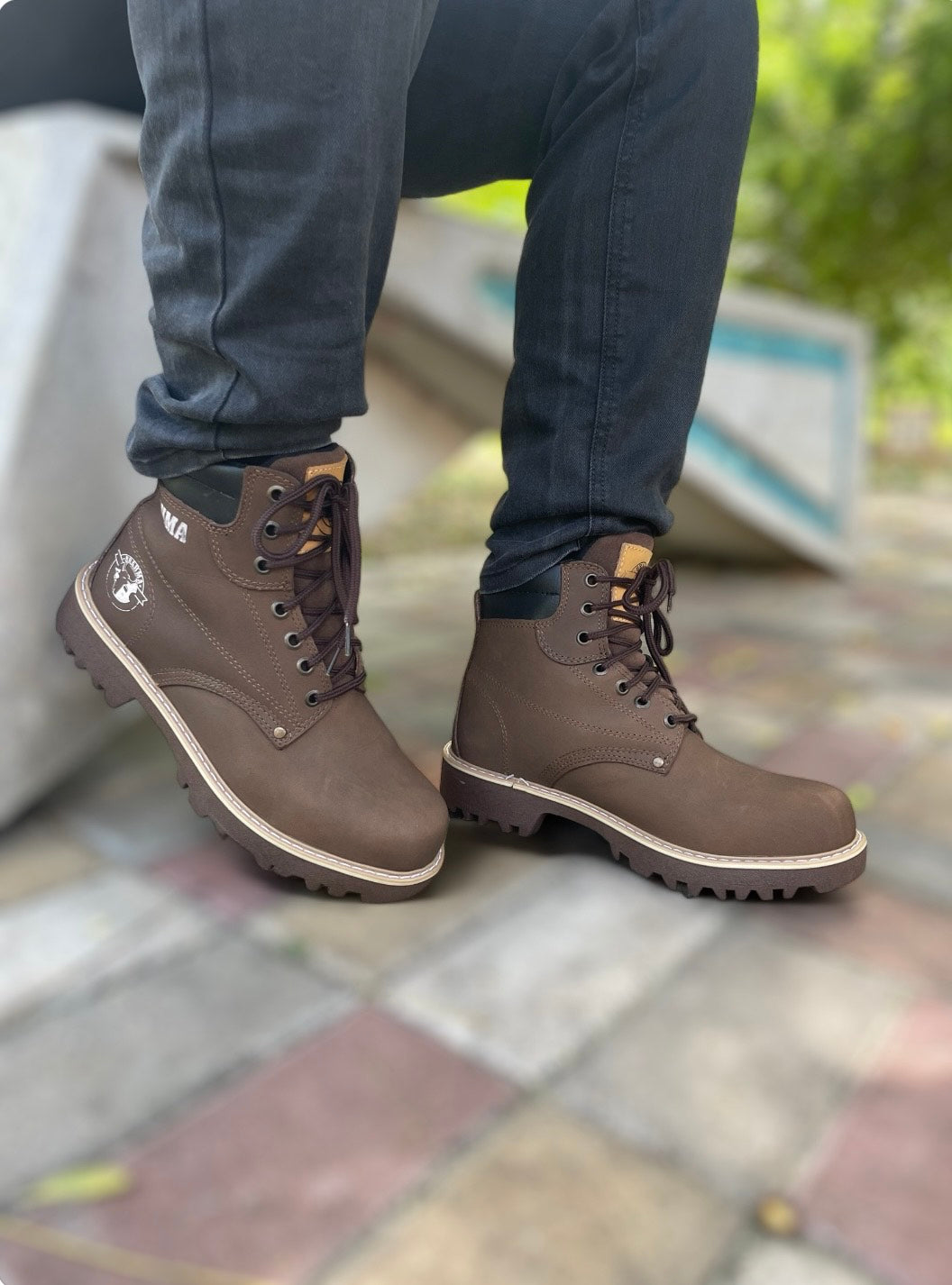 BOTA BRAHMA CLASICA CUERO + CAJA | BOTA CON CUERO GENUINO DE ALTA CALIDAD ⚜️