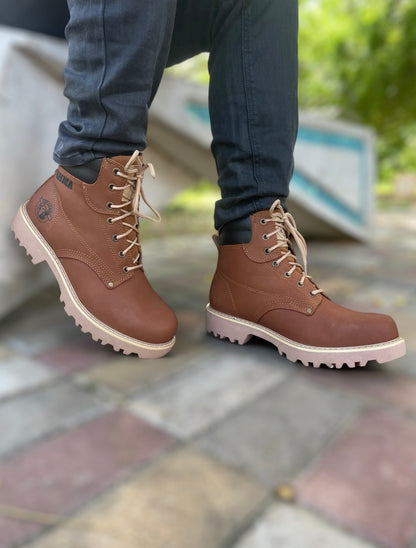 BOTA BRAHMA CLASICA CUERO + CAJA | BOTA CON CUERO GENUINO DE ALTA CALIDAD ⚜️